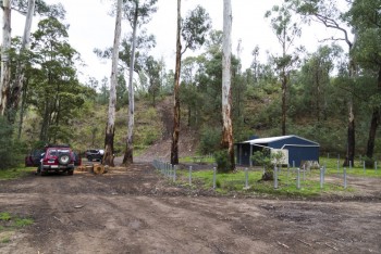 Jorgensens Hut - recent rebuild